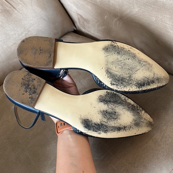 Talbots Black Woven Flats - Picture 7 of 8